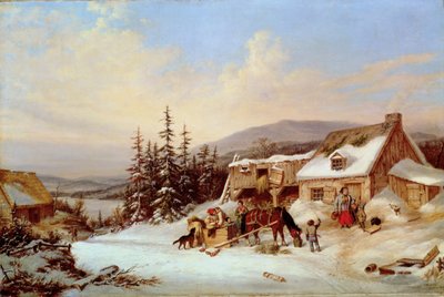 Quebec by Cornelius Krieghoff